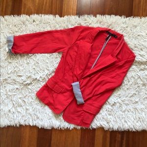 Bright red blazer - great for work!